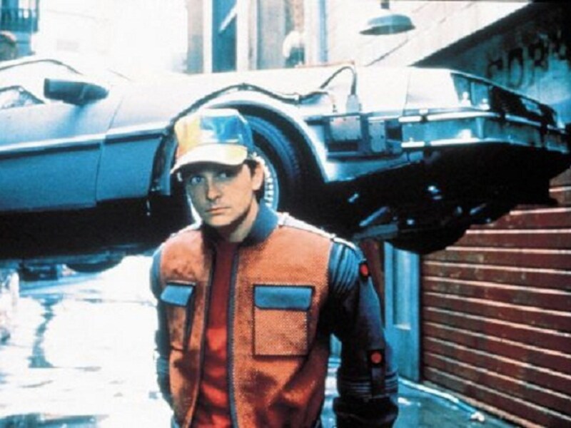 In de film 'Back to the Future' was de tijdmachine een blitse sportwagen.