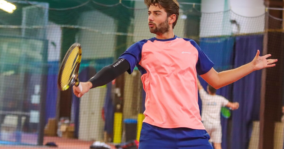 Indoorkampioenschappen Tennis Vlaanderen in Alken: Olivier Rojas en ...