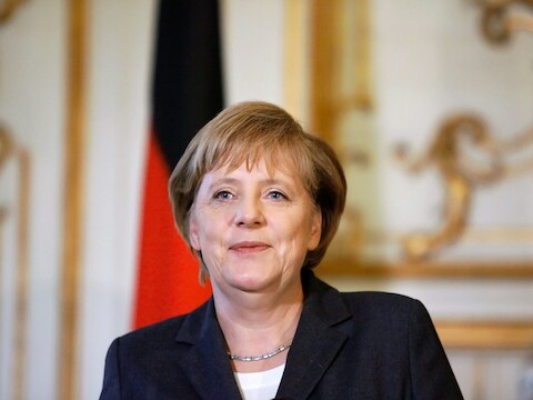 Als het van bondskanselier Merkel afhangt dan komt er geen Europese belasting.