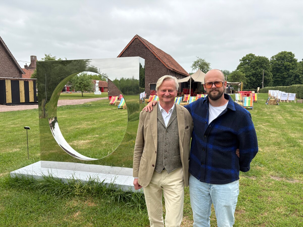 Francis en Arnaud Maere zijn klaar voor hun vierde Ooidonk Art Festival.