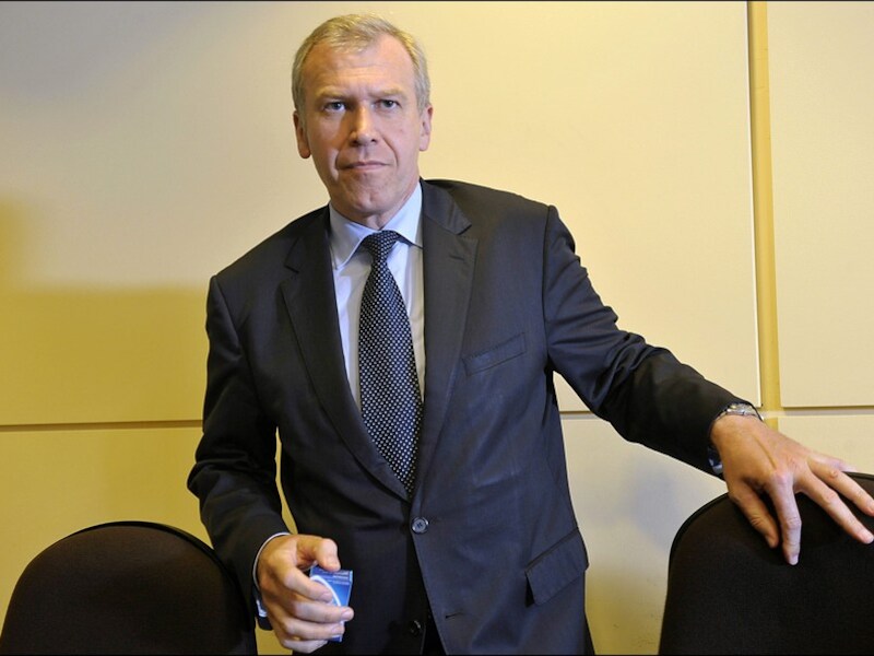 Ontslagnemend premier Yves Leterme (CD&amp;V).