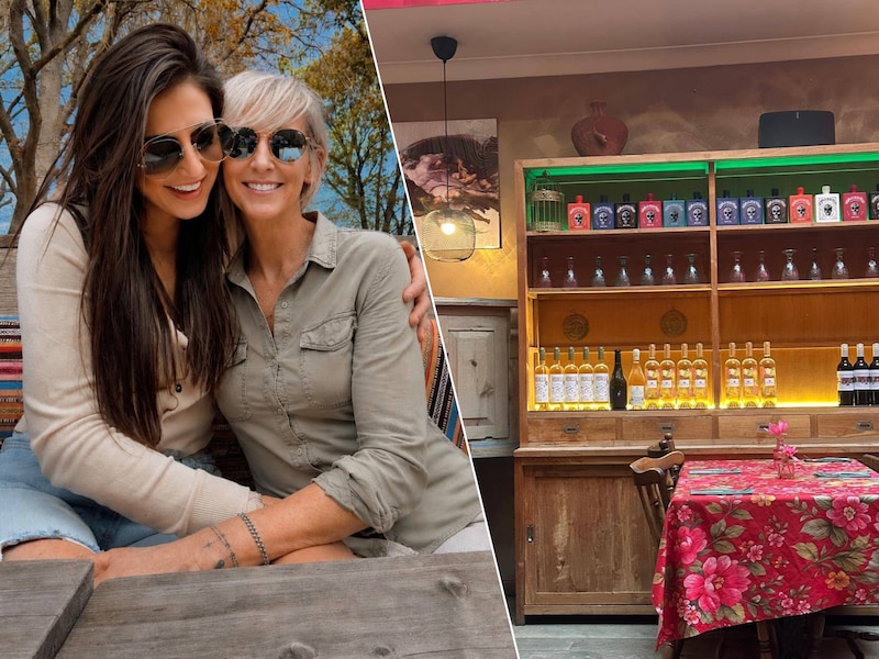 Moeder Sigrid en dochter Silvana runnen Rosa Negra samen. Silvana staat vooral in de keuken, terwijl Sigrid de gasten ontvangt. 