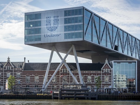 Het hoofdkantoor van Unilever in Rotterdam
