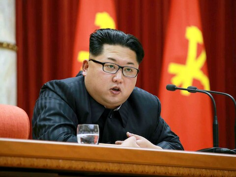 Noord-Koreaans leider Kim Jong-Un.
