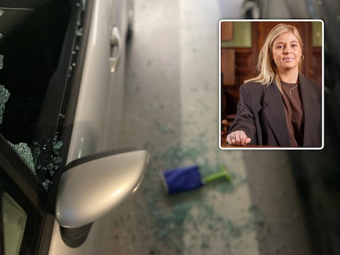 De jongeman brak op één nacht tijd in bij 56 voertuigen in Mechelen. Inzet: parketwoordvoerster Kato Belmans. 