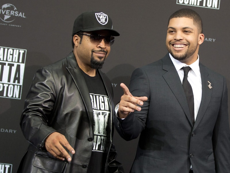 Producer Ice Cube en acteur O'Shea Jackson Jr.