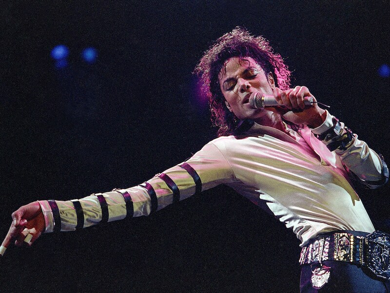 Michael Jackson in 1988.