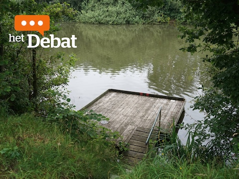 Het water aan het Fort van Haasdonk is volgens enkele lezers ideaal om te gaan zwemmen.