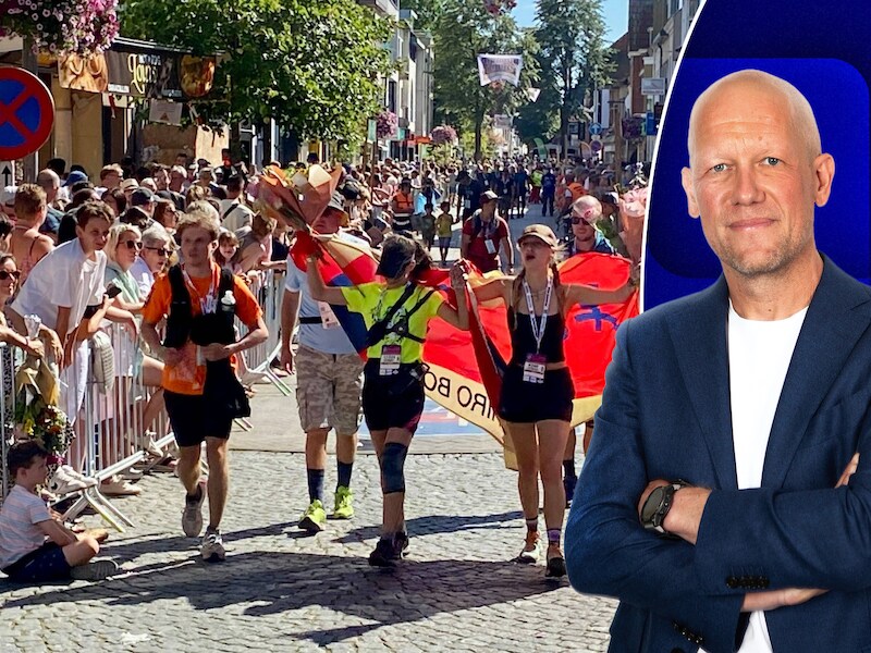 “Ik hoop dat iedereen die dit weekend finisht zijn medaille nog een hele week trots rond zijn nek laat hangen. Dik verdiend”, schrijft hoofdredacteur Dimitri Antonissen.”Laten we gewoon nog wat meer en harder applaudisseren. Ook voor al die onzichtbare helden.”