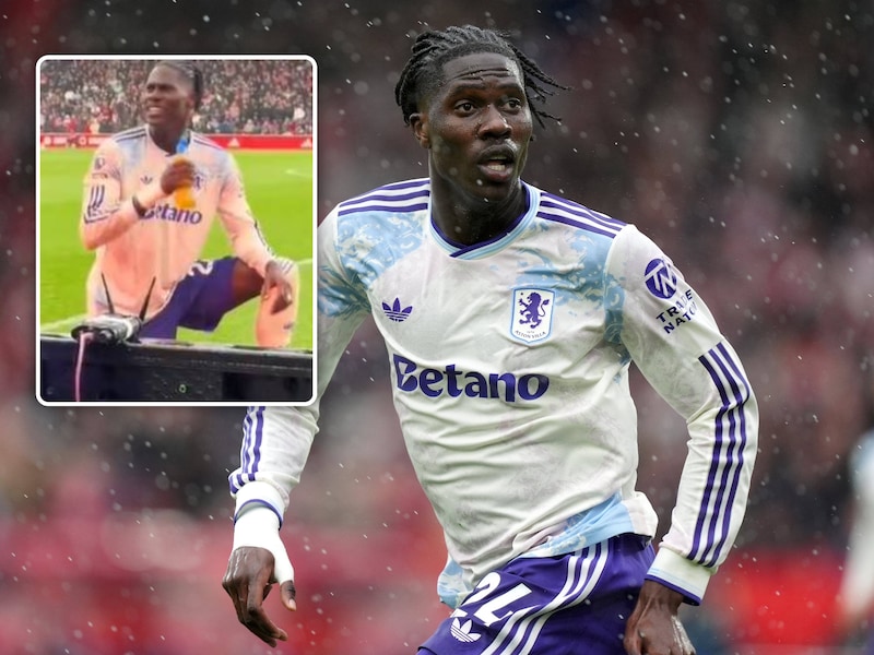 KIJK. “Ik hou ook van jou”: Rode Duivel Amadou Onana dient scheldende fan op geniale wijze van antwoord