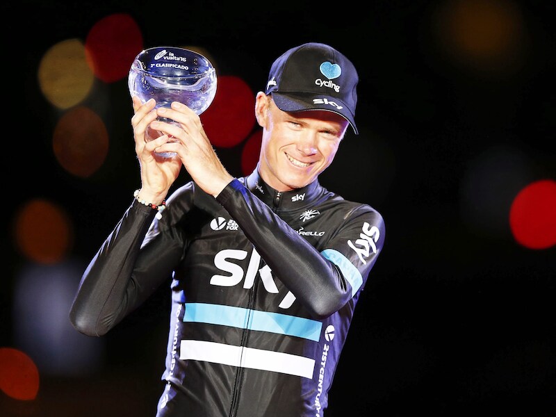 Froome werd vorig jaar tweede in de Vuelta, Quintana was de eindwinnaar.