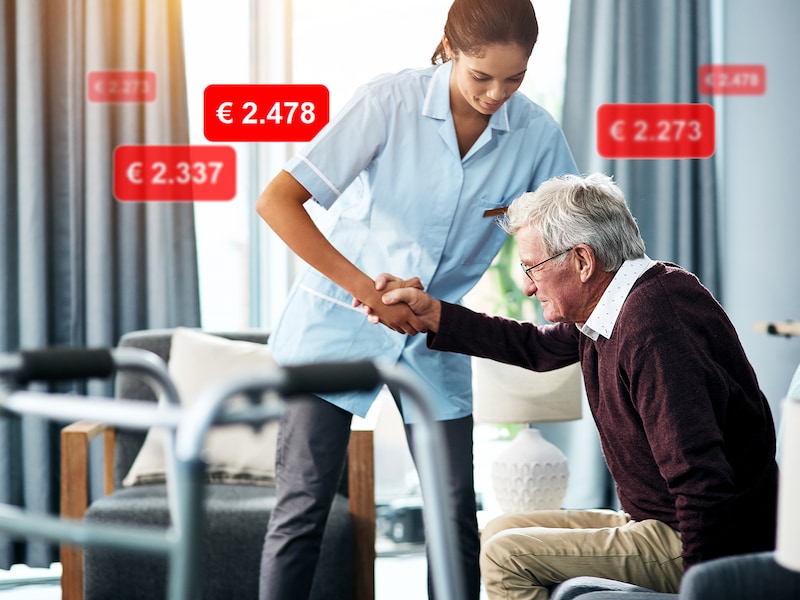 De rusthuisprijzen variëren naargelang je woonplaats: hier lees je hoeveel je betaalt in jouw buurt.  