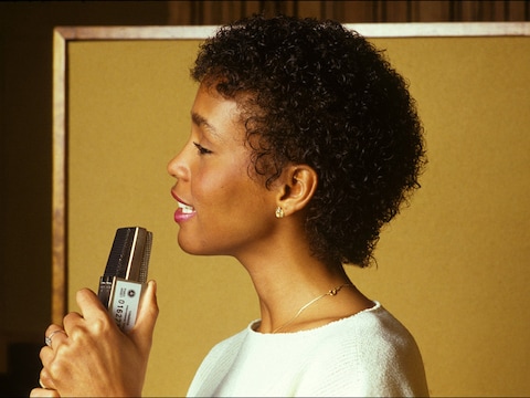 Whitney Houston in 1980.
