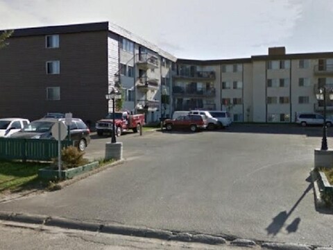 De kinderen werden in een van deze appartementen vergiftigd.