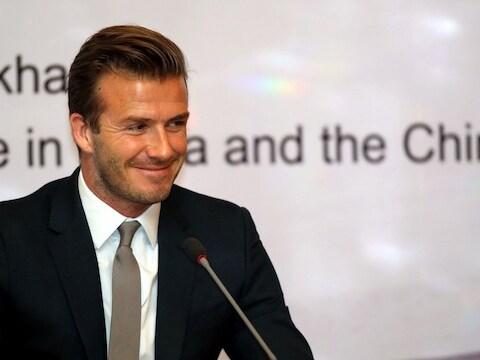 David Beckham.
