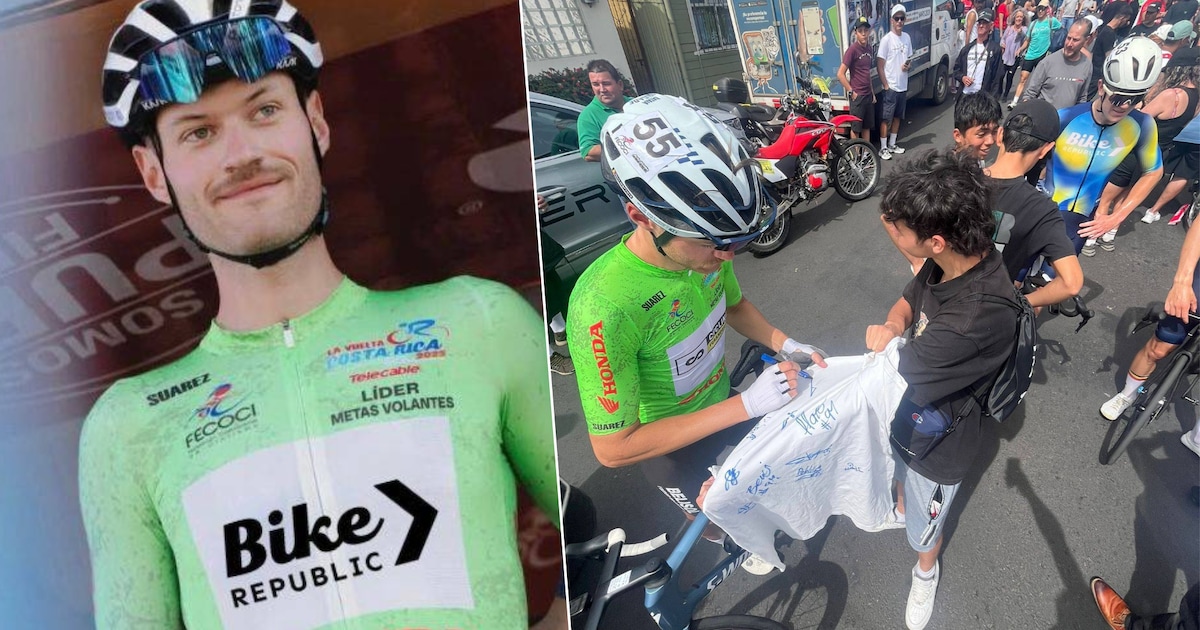 Amateurcoureur Niels (27) uit Wetteren wint groene trui in een van de ...