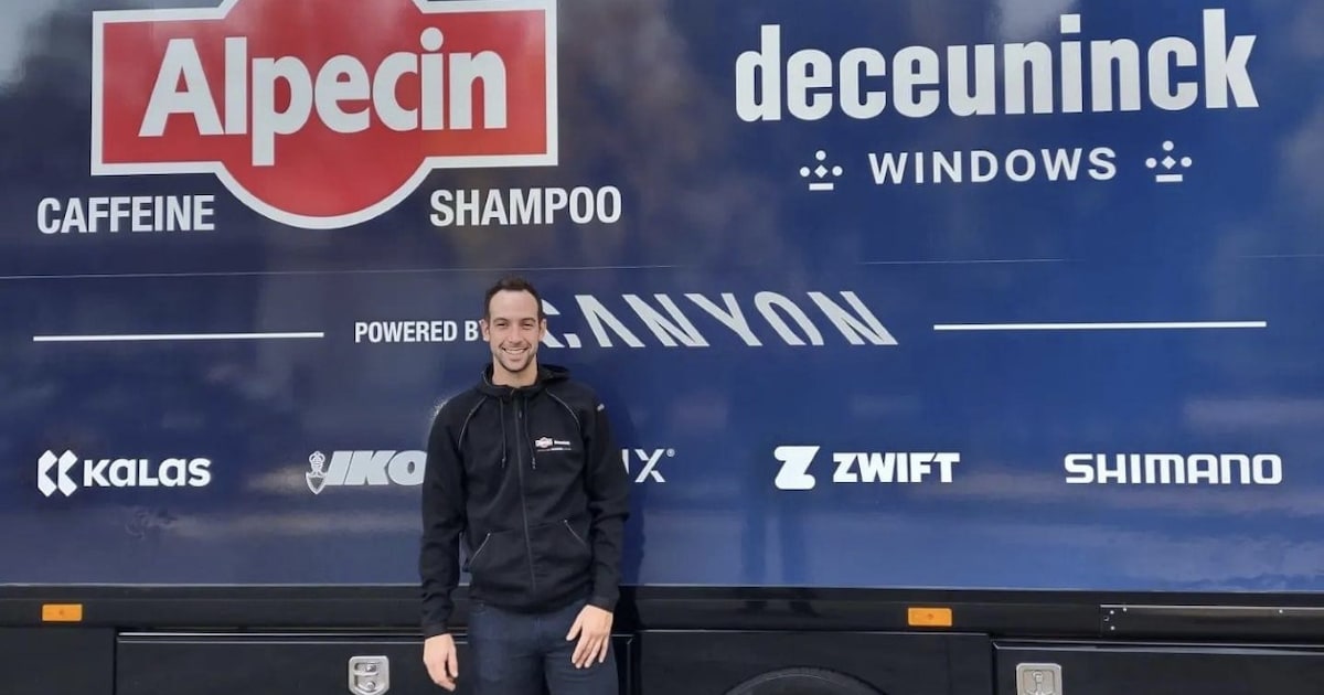 Ex-renner Matti Stiens staat aan het fornuis bij Alpecin-Deceuninck ...