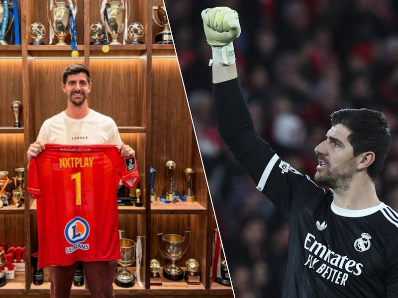 Er komt ook een Belgische tak: Thibaut Courtois investeert samen met Novak Djokovic en Kevin Magnussen in Franse tweedeklasser Le Mans FC