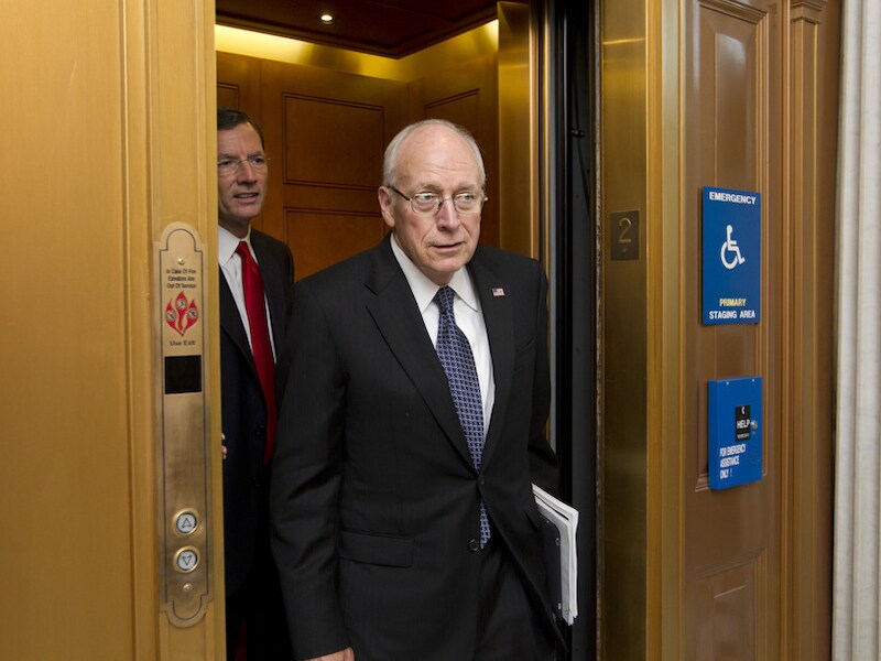 Dick Cheney op 17 juli 2012.