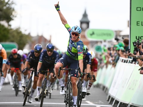 “Heb iedereen een beetje verrast”: Tim Merlier boekt in Tour of Britain  tiende zege van het seizoen