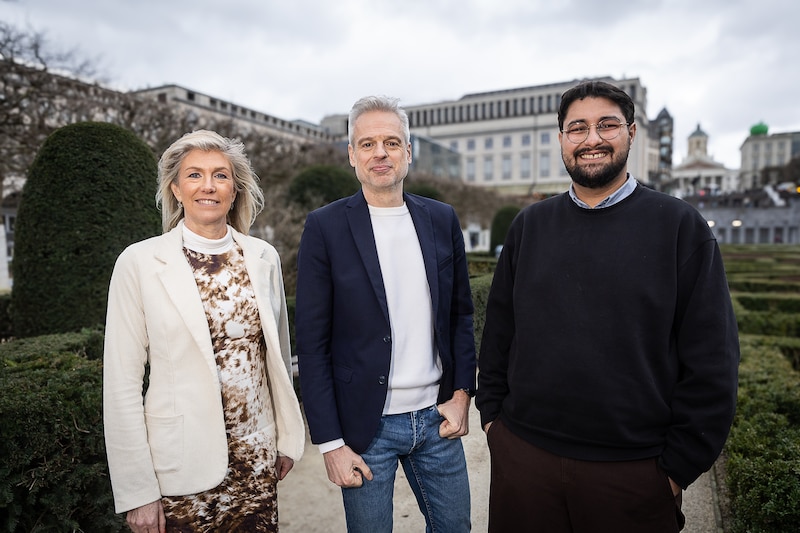 Valérie Tanghe, Bogdan Vanden Berghe en Aimen Horch 