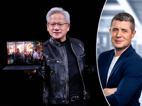 CEO Jensen Huang van Nvidia opent de jacht op jouw laptop en gaat de strijd aan met Intel en AMD.