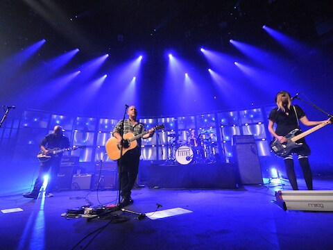Pixies tijdens hun optreden in Londen.