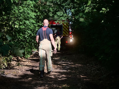 Bij de natuurbrand in de Mechelse Heide bij Maasmechelen werd 6,5 hectare bosgebied getroffen.