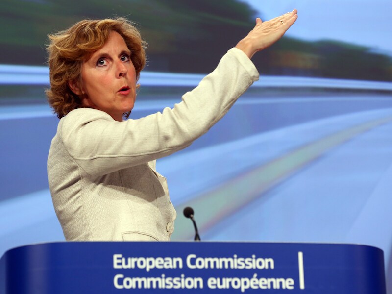 Connie Hedegaard, Europees commissaris van Klimaat.
