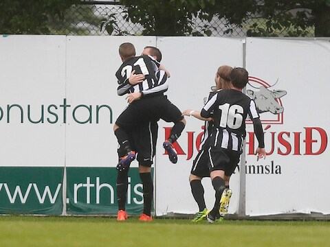 Finnbogasson opende verrassend de score.