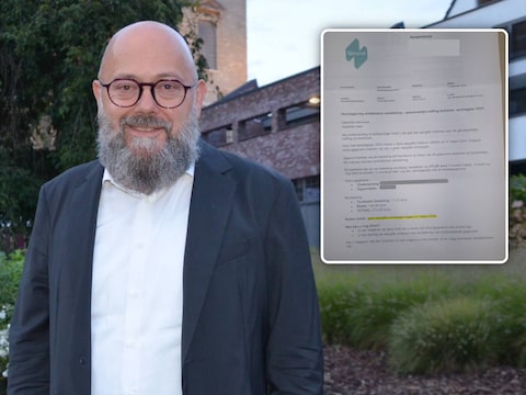 Steven Vanden Berghe (l.), voorzitter van N-VA Ninove, stelt zich heel wat vragen bij de zware boete die tal van ondernemers in de bus kregen. 
