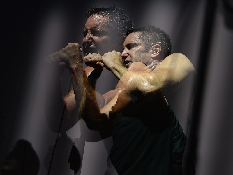 Trent Reznor van Nine Inch Nails.