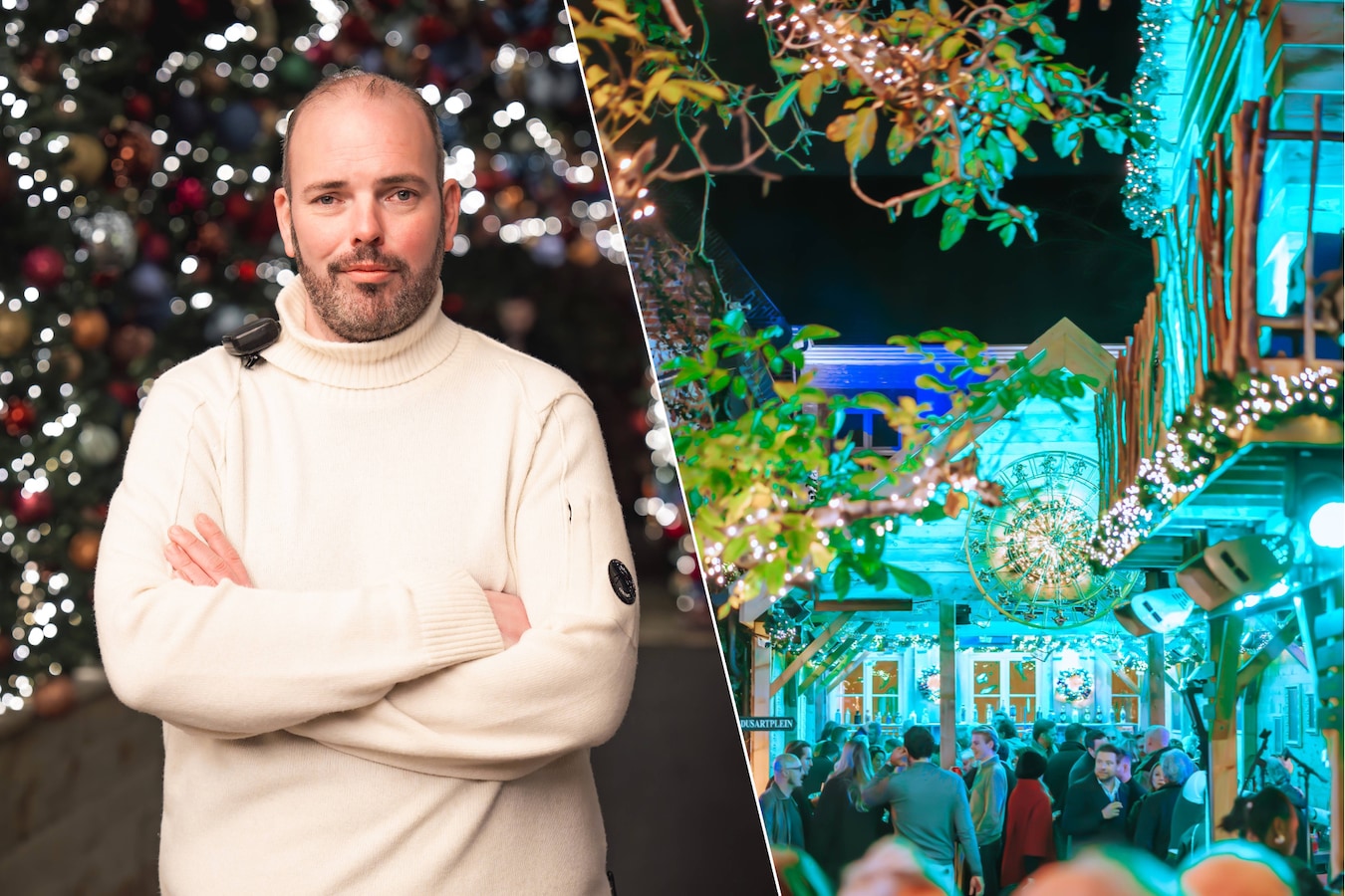 Van Christmas Postbox tot overdekte dinner hall: The Christmas Alley ...