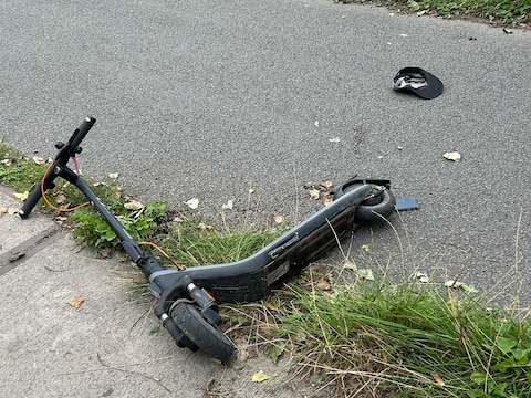 Het ongeval gebeurde ter hoogte van de Kerrebroekstraat. 