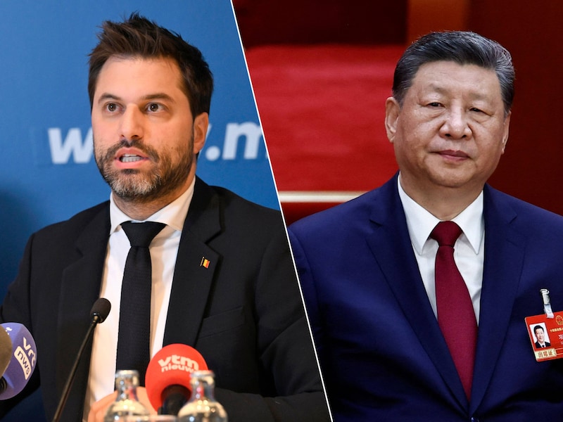 Georges-Louis Bouchez (MR) zal in China een ontmoeting hebben met een vertrouweling van Xi Jinping.