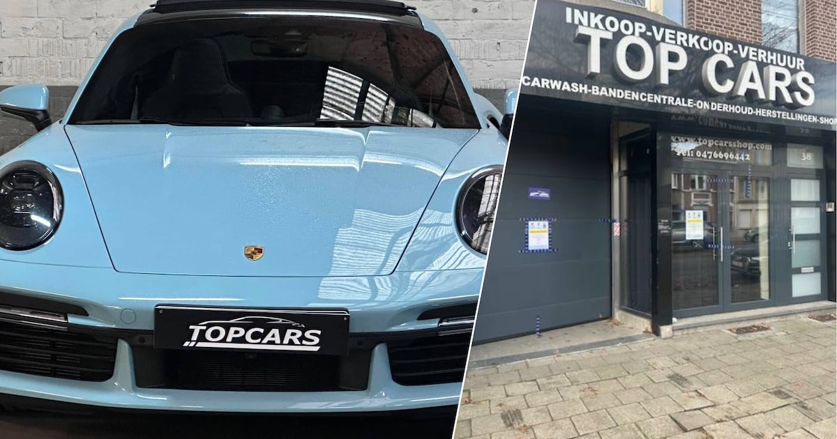 Politie valt binnen bij Top Cars in Deurne, dat wagens aan drugsdealers verhuurde: “Porsche, Audi en