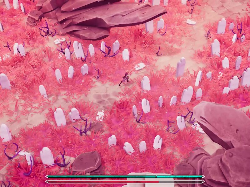 De weidse fantasiewereld van typgame 'Nanotale'.