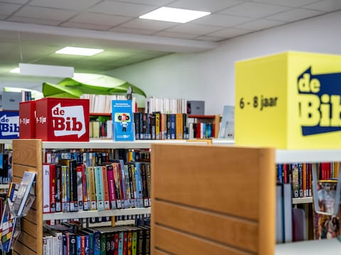 Beeld ter illustratie - de bibliotheek van Menen houdt een uitverkoop