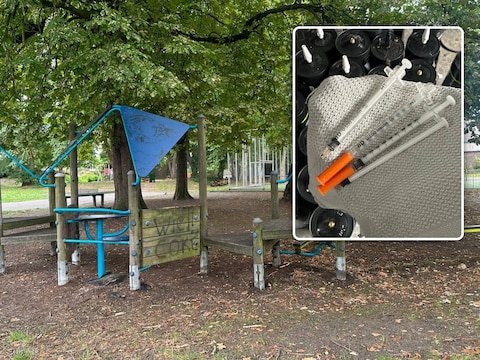 Leerlingen vinden op 1 september drugsnaalden in El Paso-park, politie doet extra nazicht