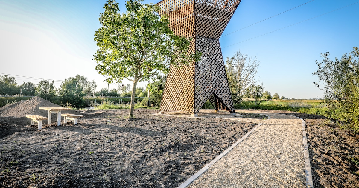 Vanop deze nieuwe uitkijktoren heb je zicht op historisch ‘Fort De Knocke’ | Houthulst