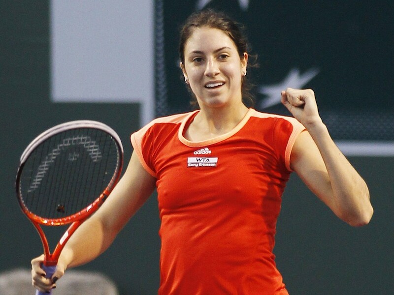 Christina McHale schakelde verrassend Petra Kvitova uit.