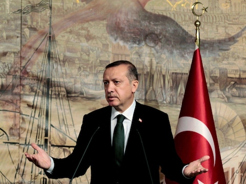 De Turkse premier Erdogan.