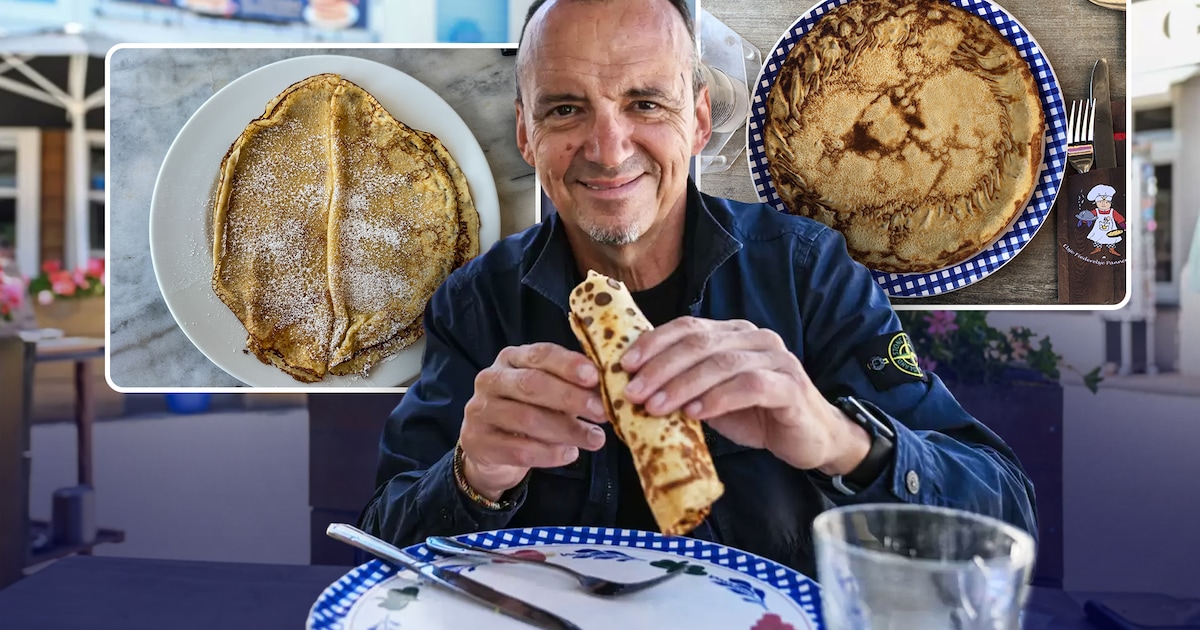 Luc Bellings vindt de perfecte pannenkoeken, maar proeft ook een 1/10 ...