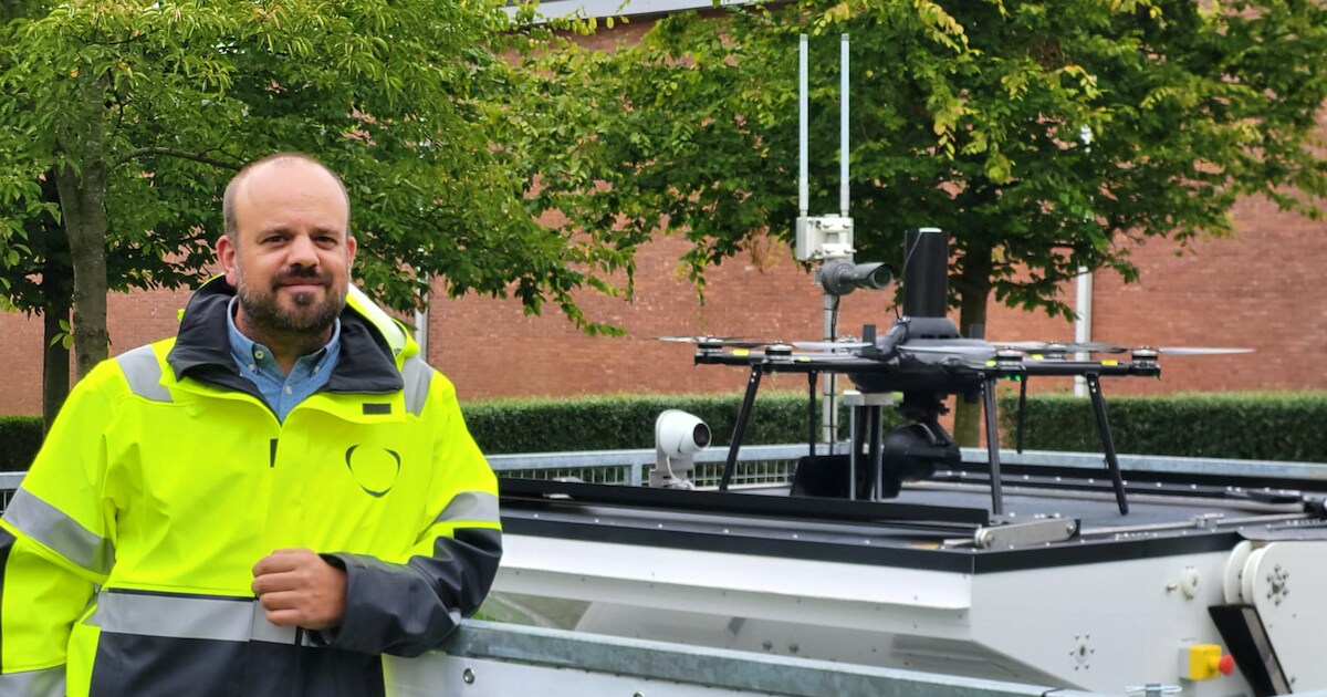 Drone voor hulpdiensten moet noodlanding maken in tuin in Kuurne ...