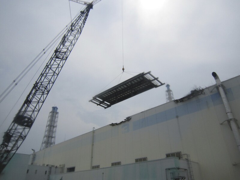De zwaar beschadigde kerncentrale van Fukushima is volgens uitbater Tepco niet opnieuw getroffen.