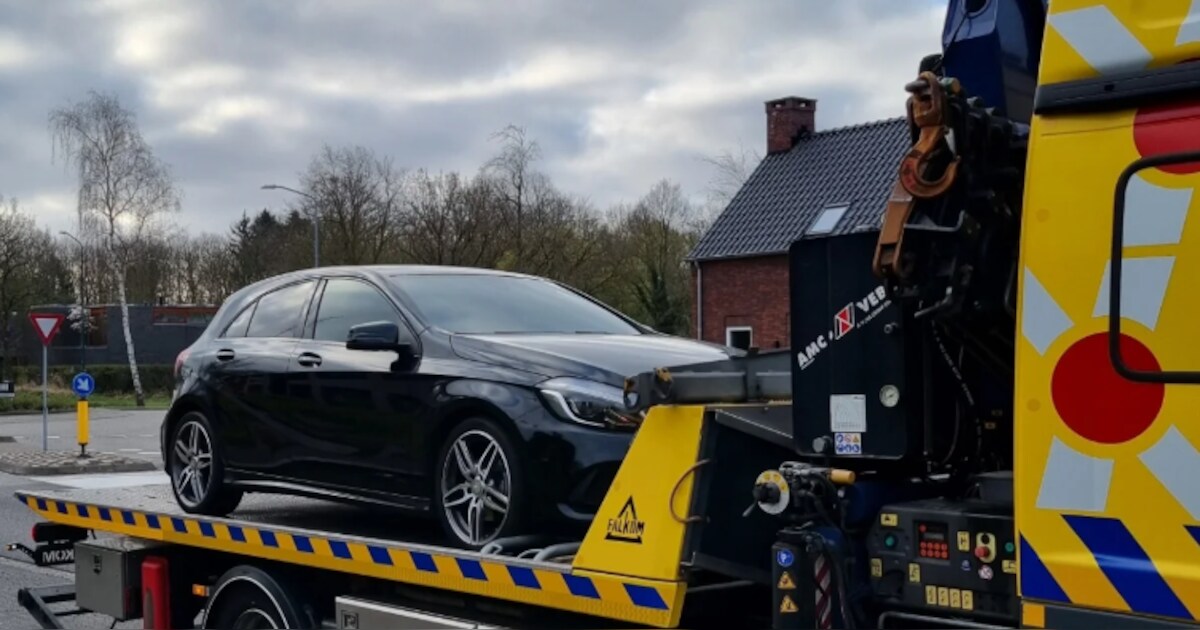 Man raakt in Eersel wéér zijn auto kwijt nadat hij voor negende keer is betrapt op rijden zonder rij