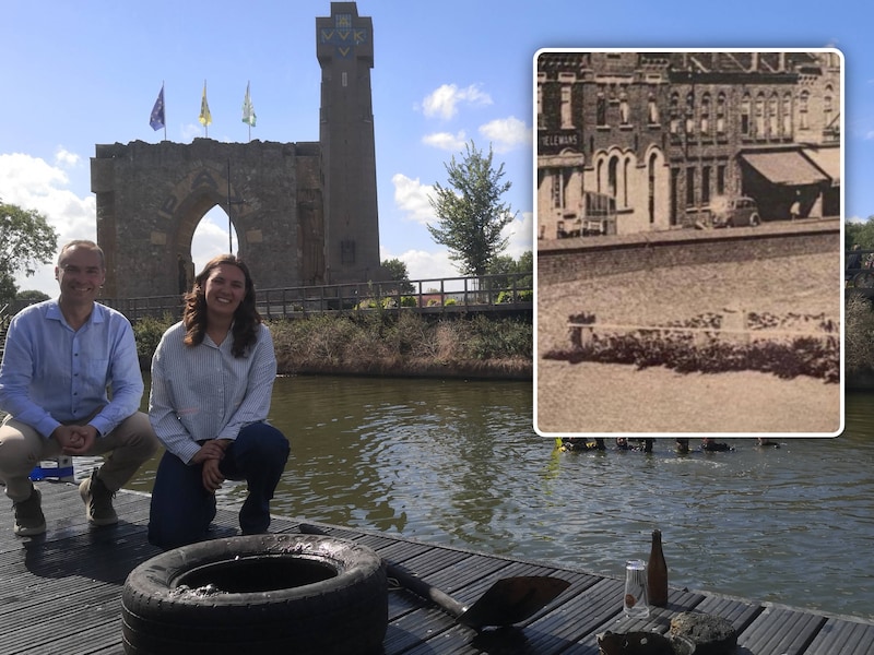 “Duikers zoeken naar verdwenen demarcatiepaal in de IJzer”: Diksmuide geeft startschot themajaar Monuments en Moments