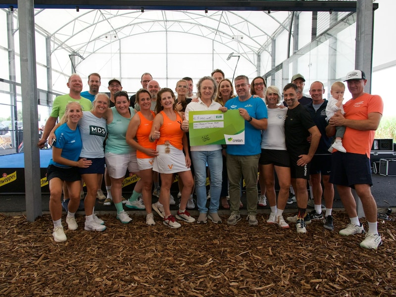 Zestien lokale bedrijven strijden bij Padel Idegem voor de winst én voor het goede doel