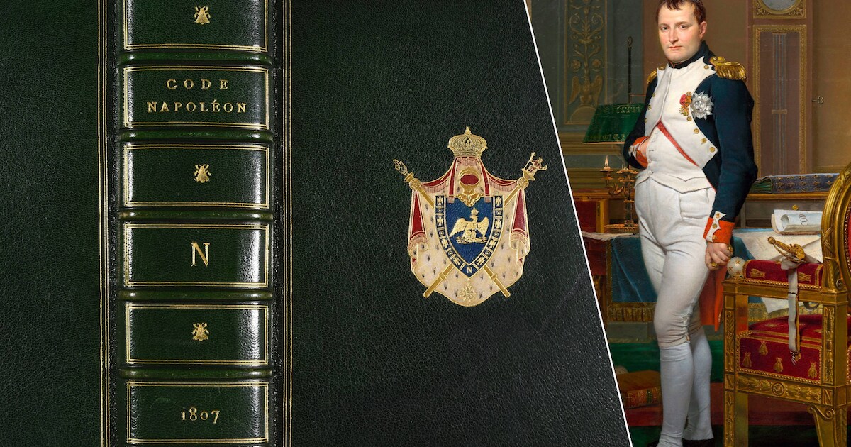 Uniek exemplaar van Code Napoléon wordt vandaag geveild: waardevol ...