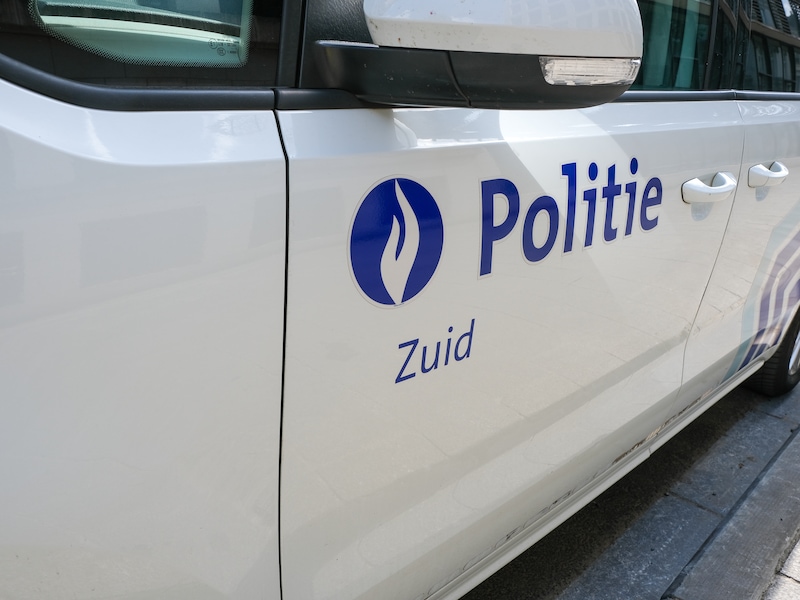 Illustratiebeeld. Een wagen van de politiezone Brussel Zuid.